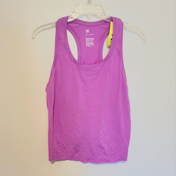 Nwt all in motion pink seamless racerback tank - Picture 2 of 4
